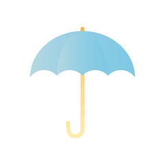 Summer season umbrella icon png icon with transparent background