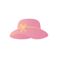 Summer season hat icon png icon with transparent background