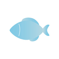 Summer season fish png icon with transparent background