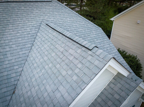 New roof drone pictures