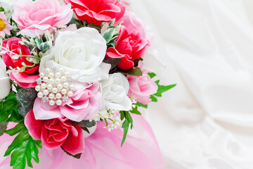 かわいい花束のブーケ