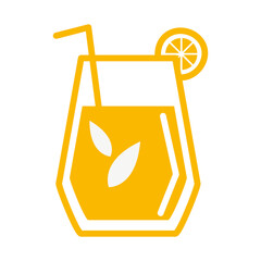 Fototapeta premium glass drink icon png image with transparent background