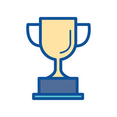 png image of a trophy icon with transparent background