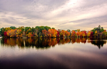 fall foliage in new england