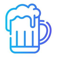 beer gradient icon