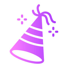 party gradient icon