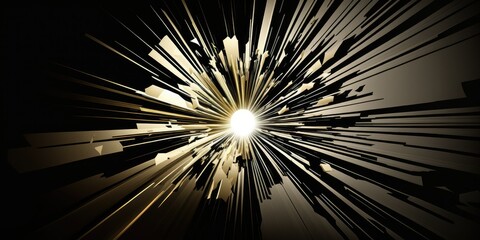abstract light burst , high speed background, ai generated