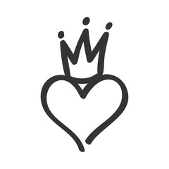 hand drawn crown © Heyauli 