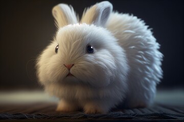 cute rabbit,generative AI