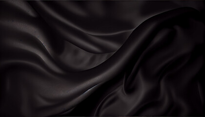 Obraz premium black satin background