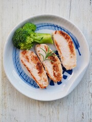 닭가슴살 스테이크, 요리, 단백질
