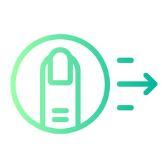 tap gradient icon