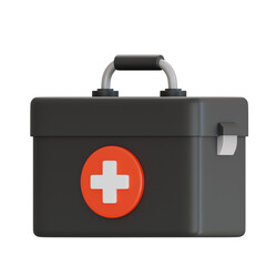 First Aid Kit 3D Icon