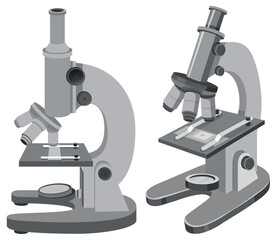 Set of microscope isolated