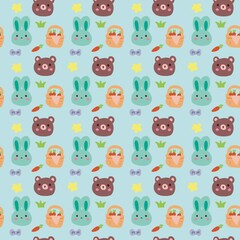 bear and friends background