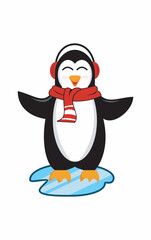  cute penguin character 

