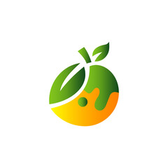 orange fruit icon