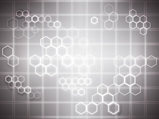 Obraz premium Cyber ​​background material (monochrome)