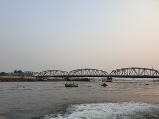 railway bridge over the river