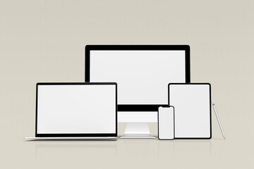 Multi Device Blank Mockup