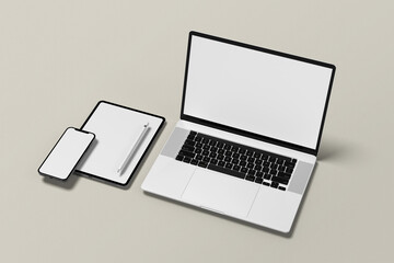 Multi Device Blank Mockup
