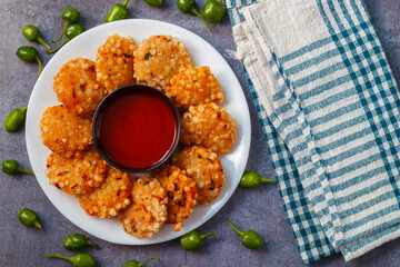 Indian popular festival food 