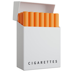 3D Icon Illustration Cigarette Pack