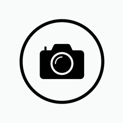 Camera Icon - Vector, Sign and Symbol for Design, Presentation, Website or Apps Elements.   
