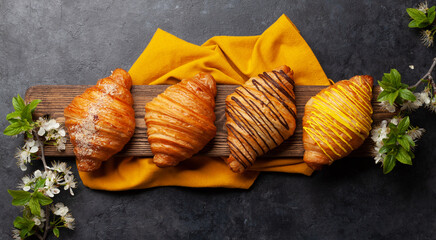Various croissants