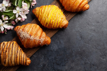 Various croissants