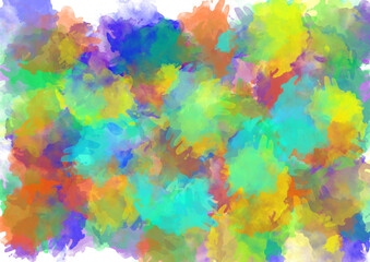 abstract watercolor art, Colorful Art Background, watercolor splatter, splash, Colorful Kid Art, PNG, Transparent

