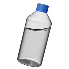 bottle of water 3d illustration