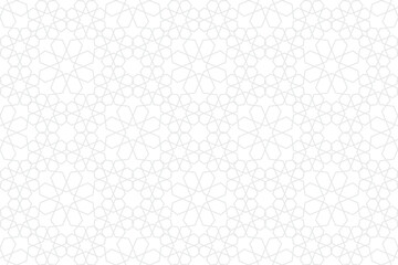 arabic seamless pattern with arabian and turkish ornament style use for ramadan background and eid banner