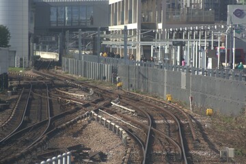 Fototapeta premium Voies ferrées