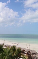 Fototapeta premium Holbox, hermosa isla en el caribe mexicano