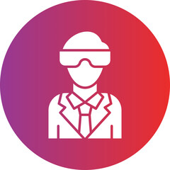 Vector Design Virtual Reality Icon Style