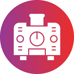 Vector Design Toaster Icon Style