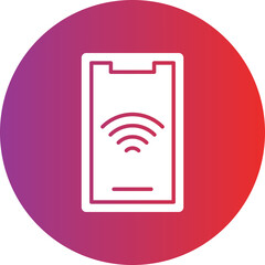 Vector Design Mobile Wifi Icon Style