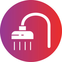 Vector Design Shower Icon Style
