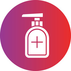 Vector Design Hand Sanitizer Icon Style