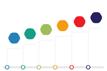 Infographic template for business. Modern Timeline diagram with journey concept, presentation vector infographic with PNG transparent background.