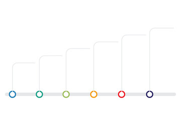 Infographic template for business. Modern Timeline diagram with journey concept, presentation vector infographic with PNG transparent background.