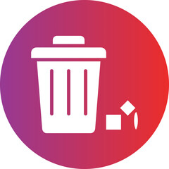 Vector Design Waste Icon Style