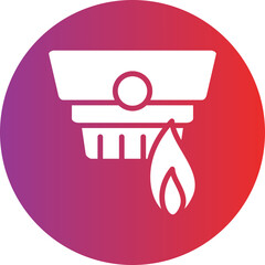 Vector Design Fire Alarm Icon Style