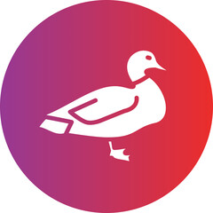 Vector Design Duck Icon Style