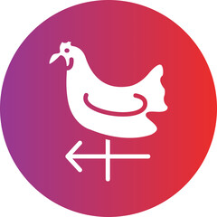 Vector Design Weather Vane Icon Style