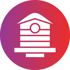 Vector Design Bird House Icon Style