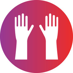 Obraz premium Vector Design Gloves Icon Style