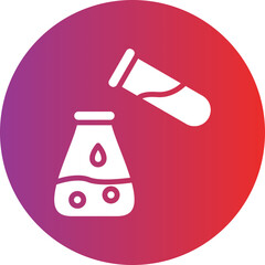 Vector Design Mixing Chemical Icon Style