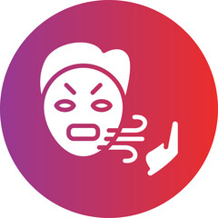 Vector Design Bad Breath Icon Style